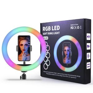 RGB LED Soft Ring Light MJ26 - 26sm