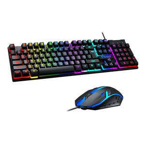 T-WOLF TF200 Wired Keyboard & Mouse Set