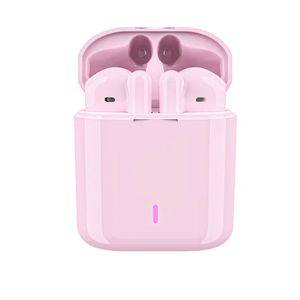 Наушники Airpods V77 розовые