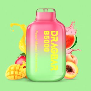 Elektron Vape DRAGBAR B5000 Şaftalı, manqo qarpız