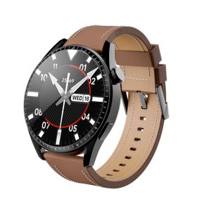 SAAT SMART ZORDAI ZD2 BLACK STRAP BLACK+BROWN