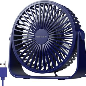 Mini ventilyator F18 blue