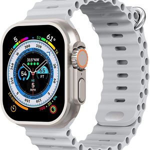 Смарт-часы T800 Ultra silver