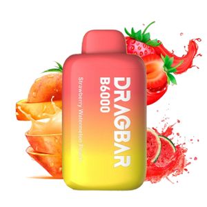 Электронный вейп DRAGBAR B6000 Клубника, арбуз, персик