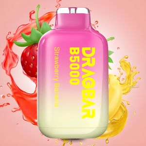 Электронный вейп DRAGBAR B5000 Клубника-Банан