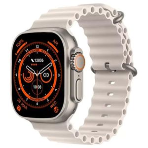 SAAT SMART M9 ULTRA PLUS GOLD STRAP GREY