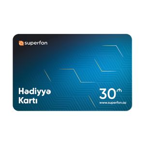 Hədiyyə kartı 30 AZN