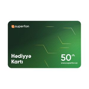 Hədiyyə kartı 50 AZN