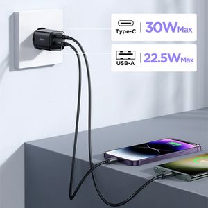 BASLIQ PD 30W JOYROOM JR-TCF08EUPD QC BLK