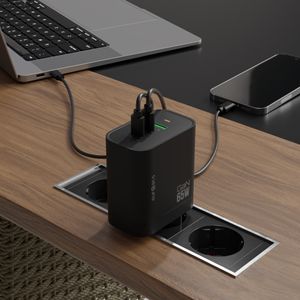 BASLIQ PD 65W EUROACS EU-MA265 2PD+USB GAN