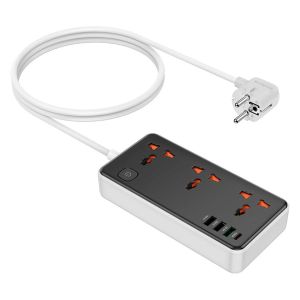 POWER STOCKET JOKADE JB058 3CTOCKET 3USB WH
