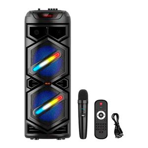 Колонка ZQS8233 микрофон+пульт управления