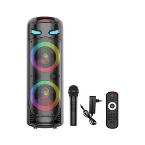 Колонка ZQS8237 микрофон+пульт ДУ