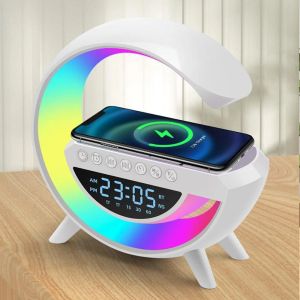 BT-3401 Светодиодное беспроводное зарядное устройство для телефона Bluetooth-динамик