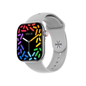 SAAT SMART DT SERIES 10 AMOLED SILVER STRAP SILVER