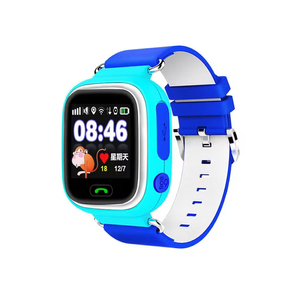 Uşaq üçün GPS-li smart saat Q90 light blue