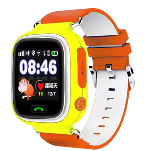 Умные часы с GPS для детей Q90 желтые