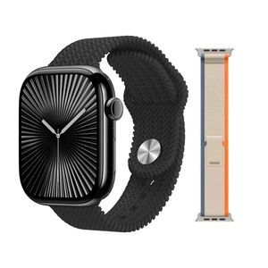 SAAT SMART HK10 PRO AMOLED BLACK STRAP BLACK