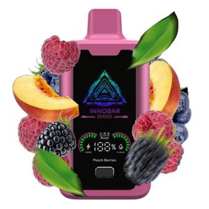 Elektron vape Innobar 20000 şaftalı-giləmeyvələr