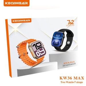 Smart saat KW36 Max 7+2 Black