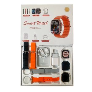 Smart saat P100 2 watch black