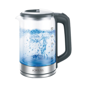 Electric kettle 2.5L Ackiliss ACL.7943 glass