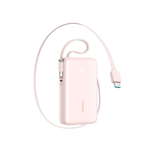 Внешний аккумулятор Joyroom JR-PR2 10000 mAh C + L розовый